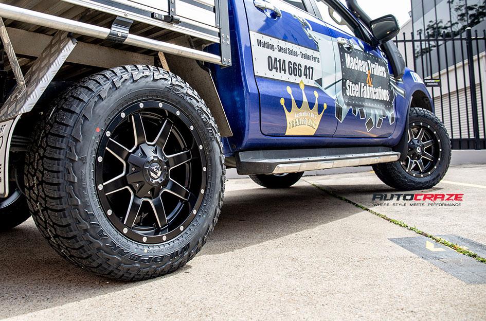 FORD RANGER MAVERICK GLOSS BLACK MILLED ACCENTS